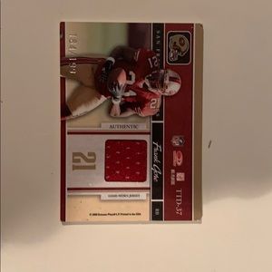 Frank Gore Jersey Card